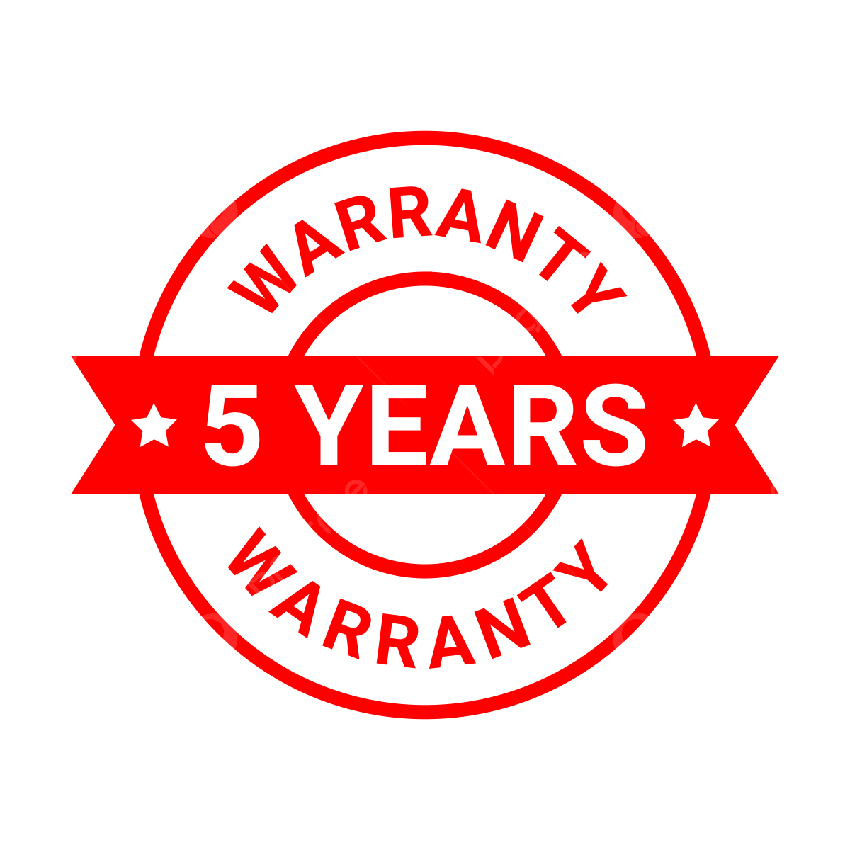 5 Years Warranty 5 Years Warranty Label 5 Years Warranty Vector 5 Years Warranty Badge Png