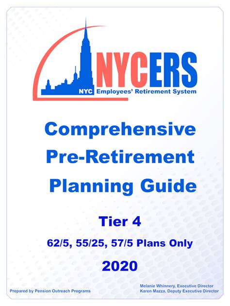 57 5 Retirement Plan For Tier 4 Members Nycers Home Pages