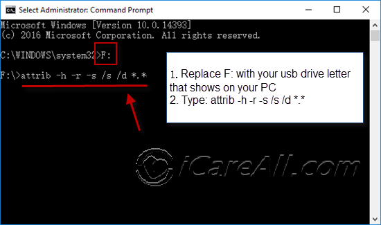 6 Ways Recover Files From Flash Drive With Cmd