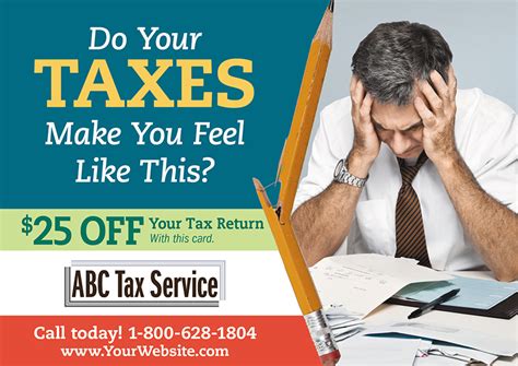 7 Best Accounting And Tax Preparation Postcard Samples Images On