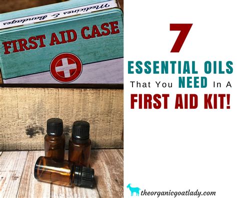 7 Essential Oils That You Need To Have In Your First Aid Kit The