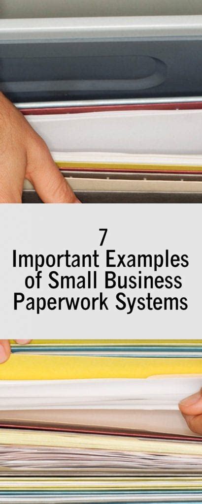 7 Important Examples Of Small Business Paperwork Systems Sabrina Amp 39 S Admin Services