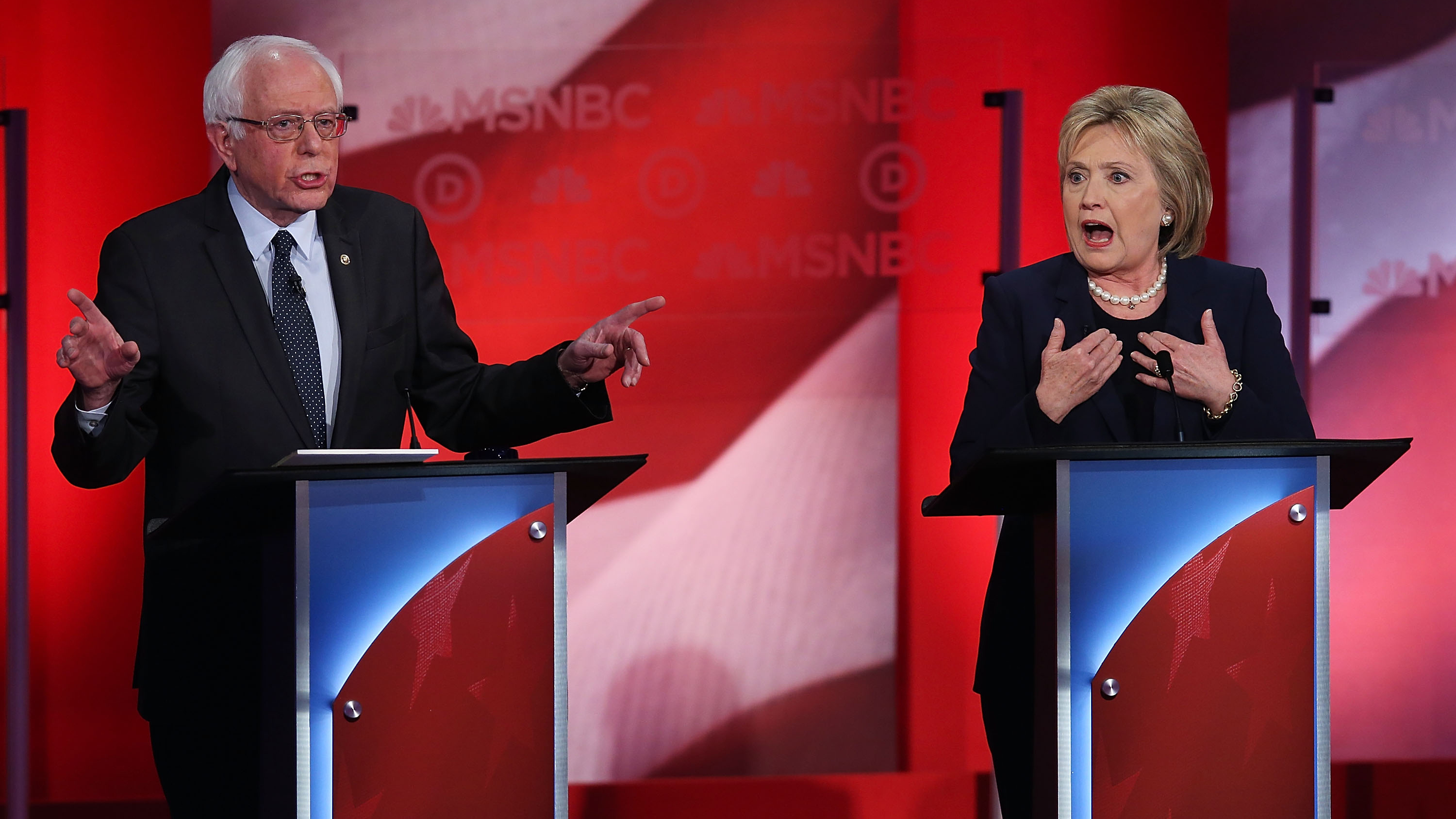 7 Moments You Might Have Missed From Clinton Sanders Progressive Debate