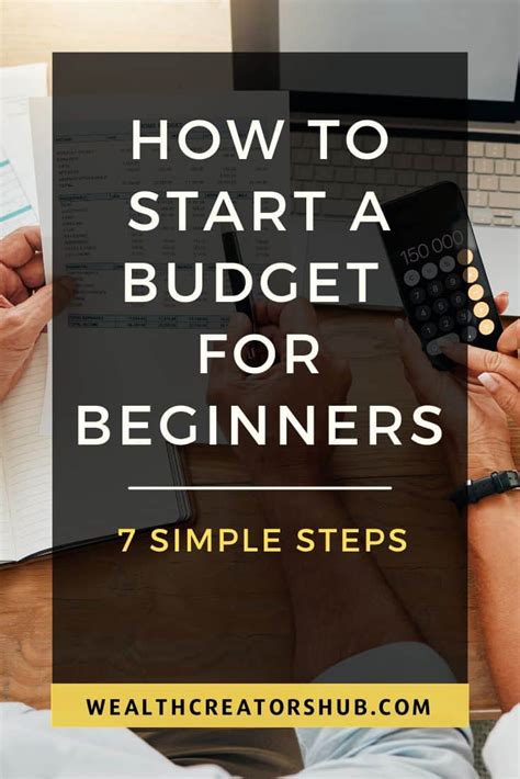 7 Simple Steps To Start A Budget Wealth Creators Hub