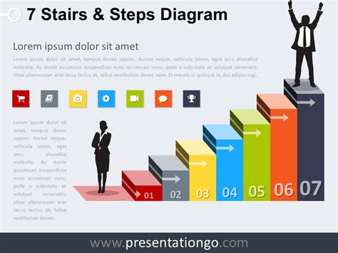 7 Steps Powerpoint Template Free Free Templates Printable