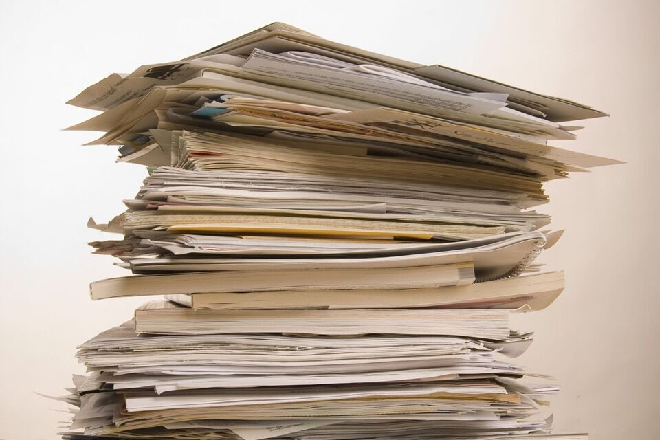 8 Simple Ways To Banish Your Paper Piles Living Well Spending Less