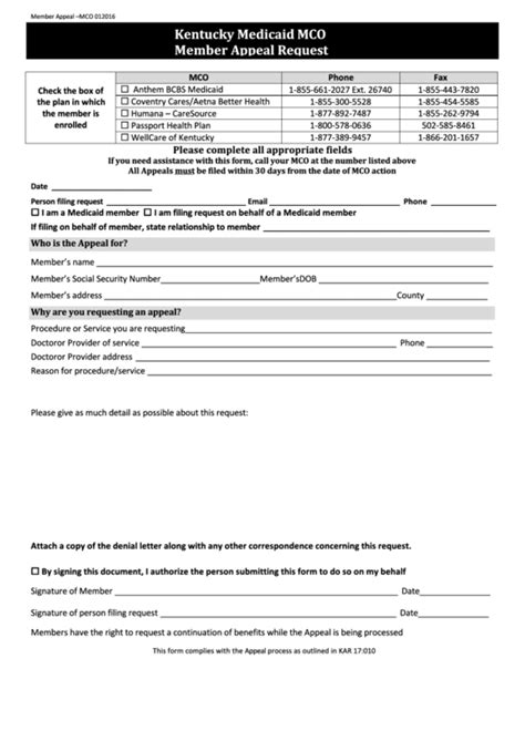 88 Medicaid Forms And Templates Free To Download In Pdf