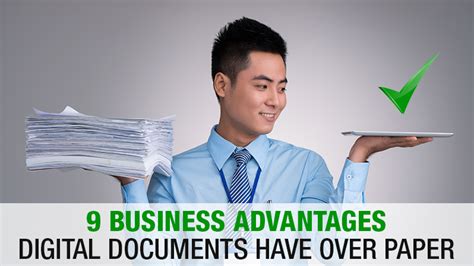 9 Business Advantages Digital Documents Have Over Paper