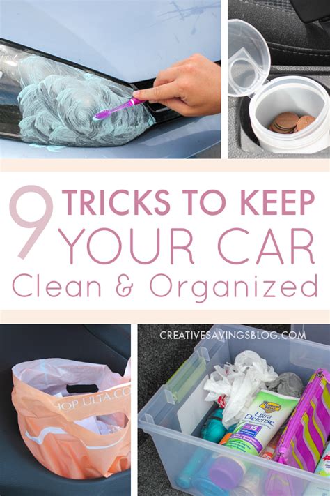 9 Foolproof Tricks To Keep Your Car Clean And Organized