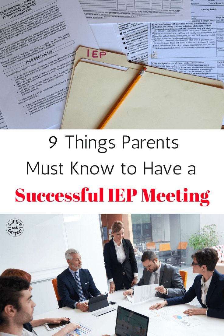 9 Things Parents Must Know To Have A Successful Iep Meeting