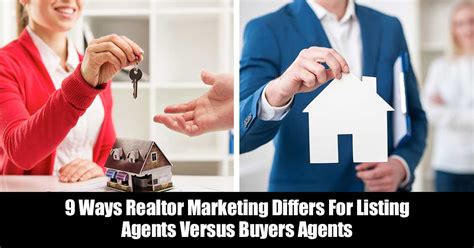 9 Ways Realtor Marketing Differs For Listing Agents Versus Buyers Agents Marketing Artfully