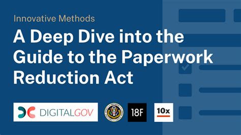 A Deep Dive Into The Guide To The Paperwork Reduction Act Digital Gov