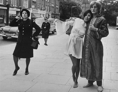 A Meter Maid Photo Bombs A Fashion Photo Shoot At Fulham Road London 1967 R Oldschoolcool