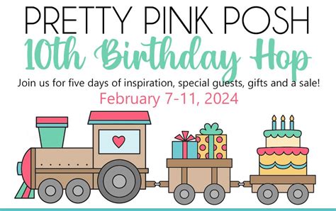 A Paper Melody Pretty Pink Posh 10Th Birthday Hop Day 5 In 2024