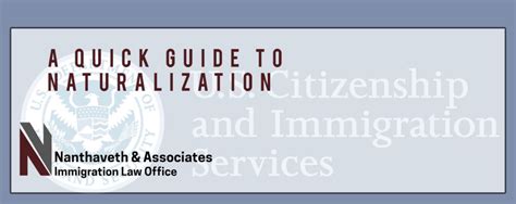 A Quick Guide To Naturalization Nanthaveth Associates