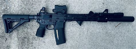 A Redacted Build Finally Revealed Sionics New 12 5 Mid Length R Ar15