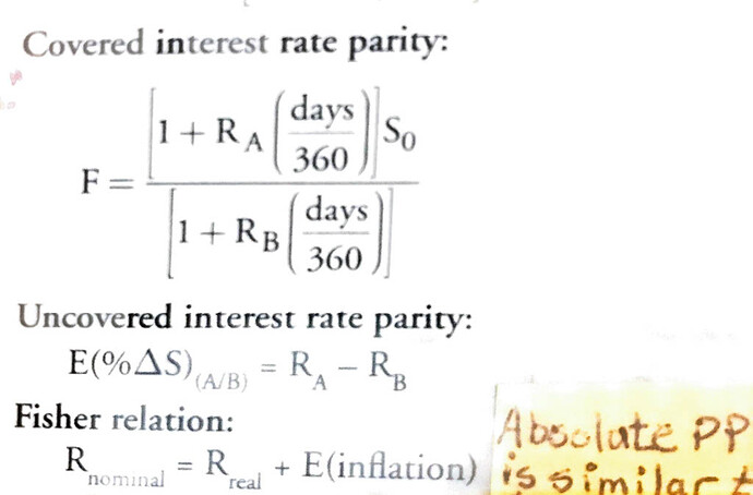 A Research Examination Of Covered Uncovered Interest Rate Parity And