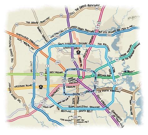 A Transplant S Guide To The Names Of Houston S Freeways And Roads