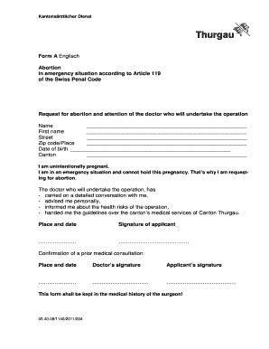 Abortion Forms Complete With Ease Airslate Signnow