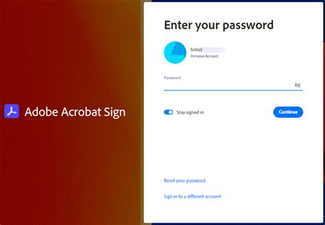 Access Snagajob Echosign Com Adobe Acrobat Sign Login Sign In To Your E Signature Account