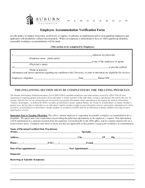 Ada Disability Form Printable