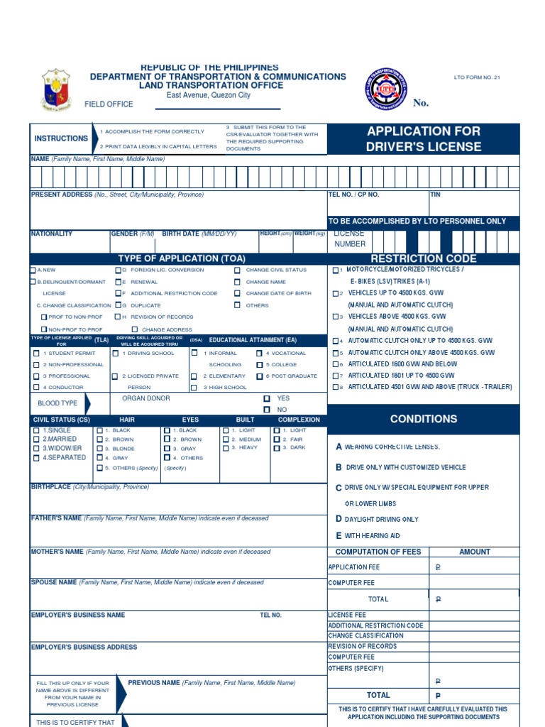 Adap Driver S License Forms Pickens High School