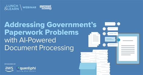 Addressing Government S Paperwork Problems With Ai Powered Document