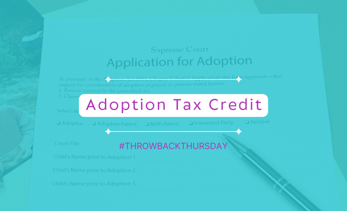 Adoption Tax Credit Tbt