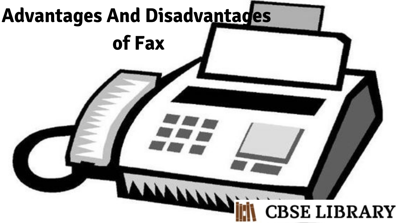 Advantages And Disadvantages Of Fax Javatpoint