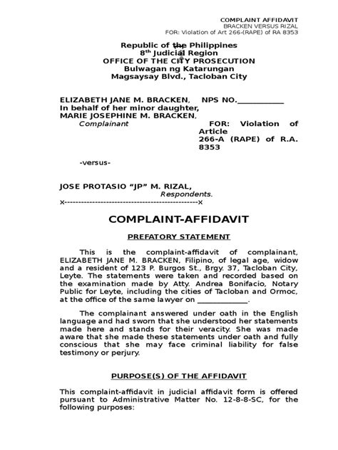 Affidavit Of Service Email Pdf Affidavit Complaint