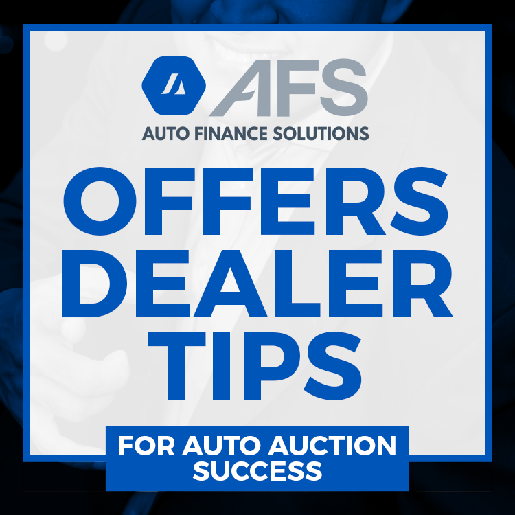 Afs Offers Dealer Tips For Auto Auction Success Newswire