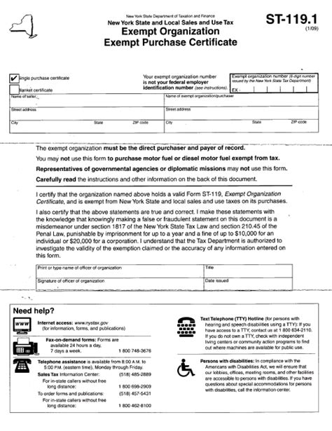 Agricultural Tax Exempt Form Nys Exemptform Com