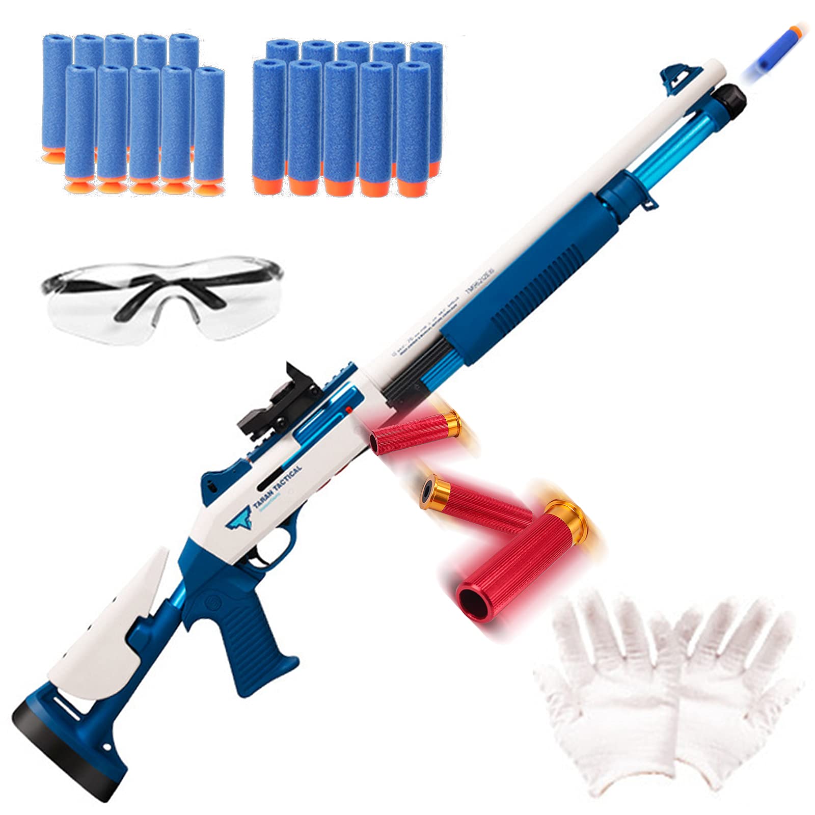 Airsoft Toy Gun Blaster For Nerf Guns Soft Foam Bullet Darts Xm1014 Air Powered Shell Ejecting