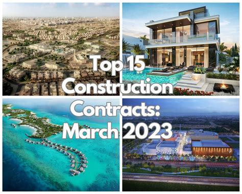 Alec Egis Aecom And More The Top 15 Construction Contracts Of March