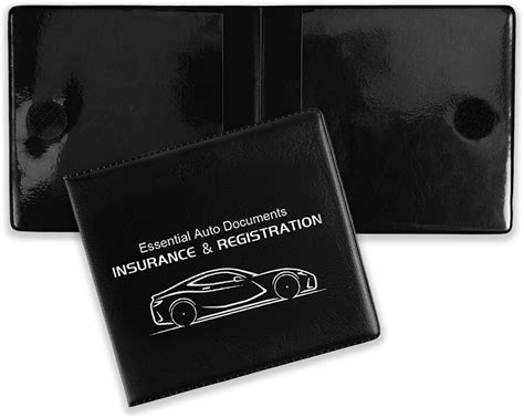 Amazon Com Deemars 2 Pack Car Registration And Insurance Card Holder