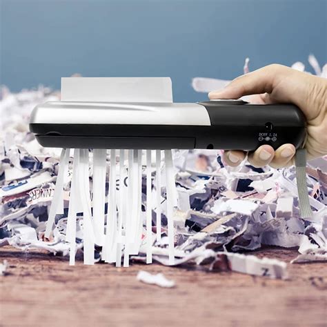 Amazon Com Portable Paper Shredders Small Handheld Usb Powered