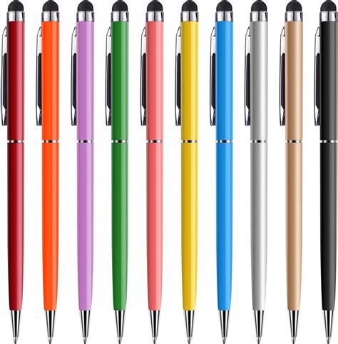 Amazon Com Stylus Pen Anngrowy Stylus Pens Universal Ballpoint Pen 2 In 1 Stylists Pens For