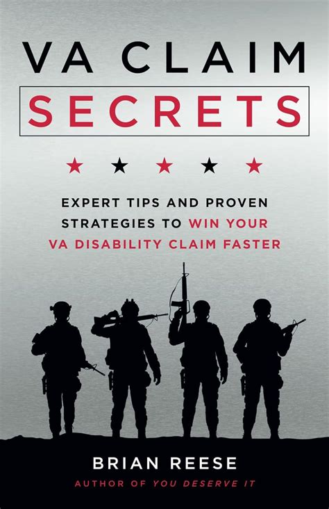 Amazon Com Va Claim Secrets Expert Tips And Proven Strategies To Win Your Va Disability Claim Faster 9781544545554 Reese Brian Books