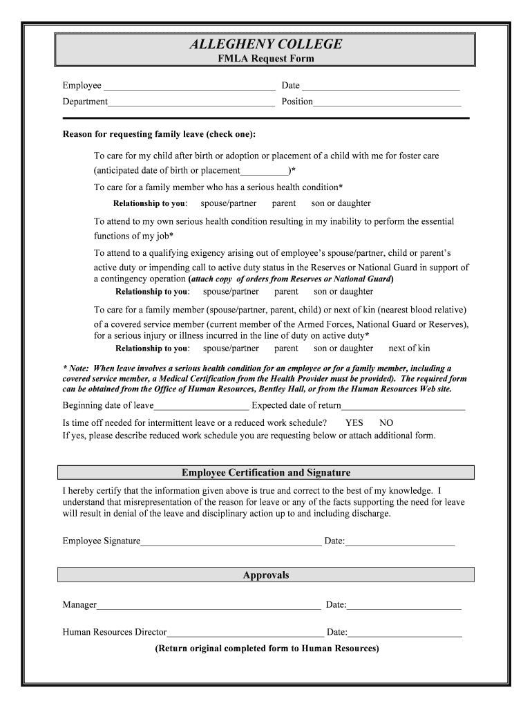 Amazon Fmla Paperwork Fill And Sign Printable Template Online Us Legal Forms