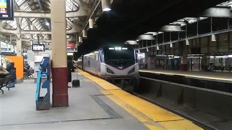 Amtrak S Silver Meteor 97 Arriving At Newark With The Fra Office Of