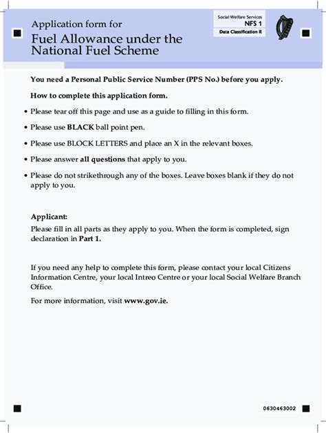 Apply Online For Fuel Allowance Fill Out Sign Online Dochub