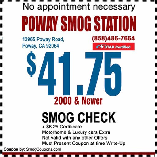 Appointment 41 75 Smog Check Poway Star Station