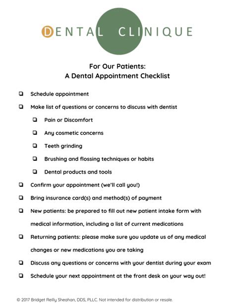 Appointment Checklist 6 Things To Do Prepare Remember Before Each