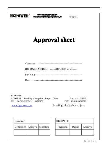 Approval Sheet