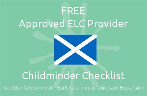 Approved Elc Provider Childminder Checklist Mindingkids