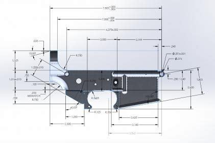 Ar 15 Lower Receiver Blueprint