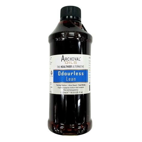 Archival Odourless Oil Medium Lean 500Ml