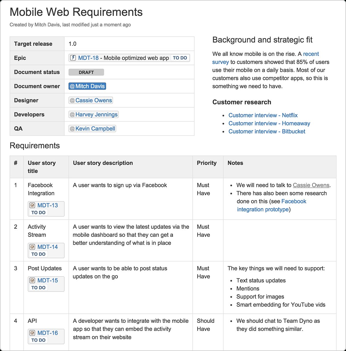 Are You Writing A Business Requirement Document Brd