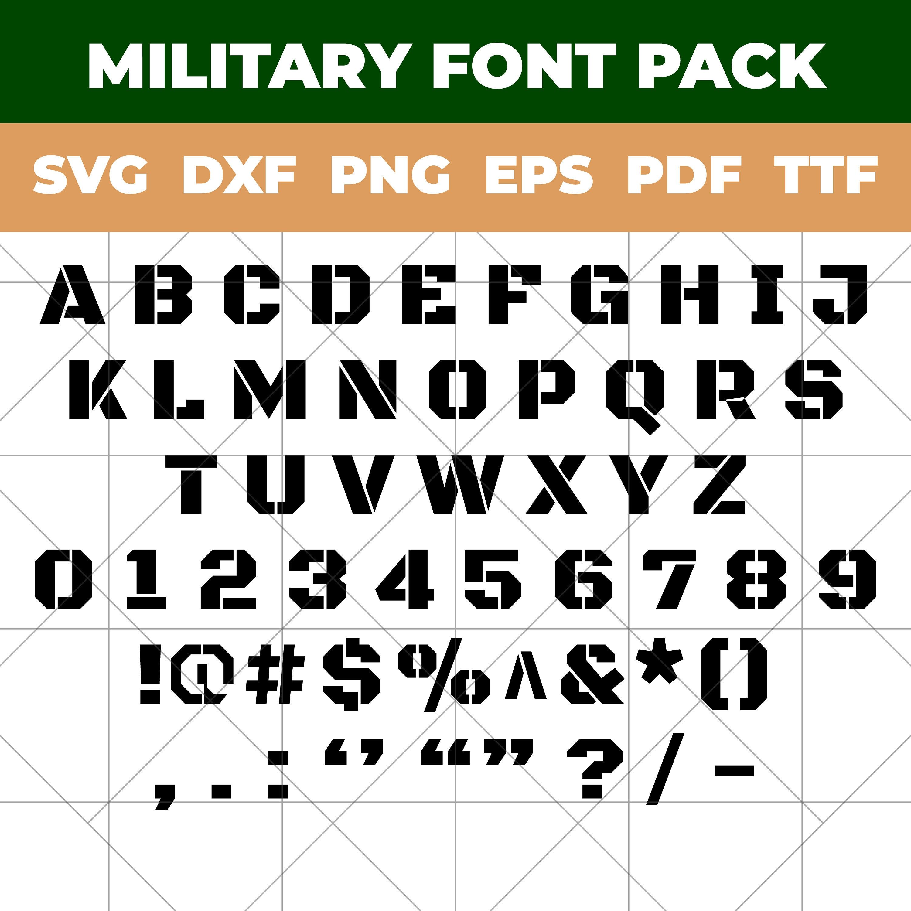 Army Font Free Download