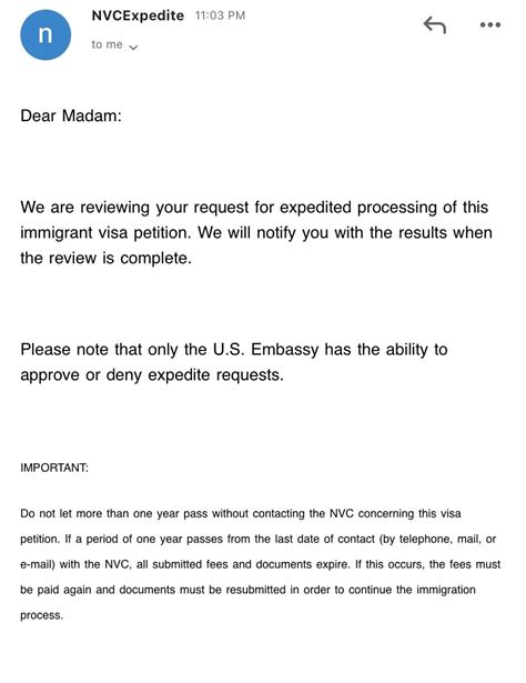 Army Letter For Requesting Expedited Visa Process Nvc Expedite Approval Next Steps